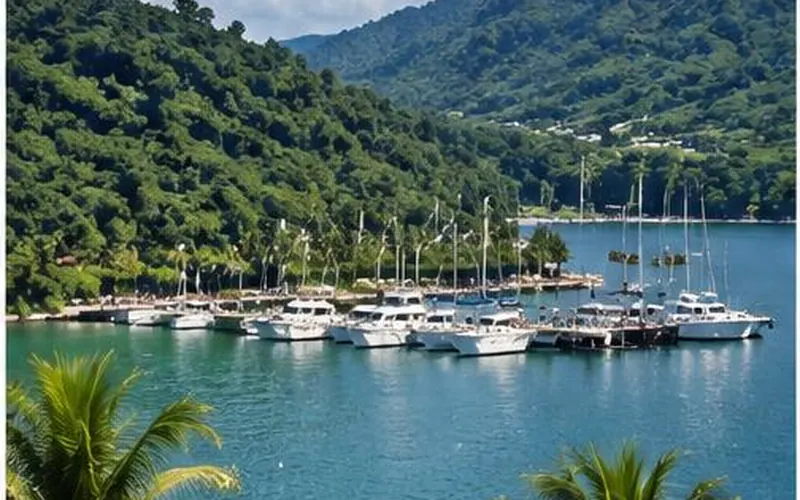 Banana Bay Marina and Golfito waterfront, Costa Rica