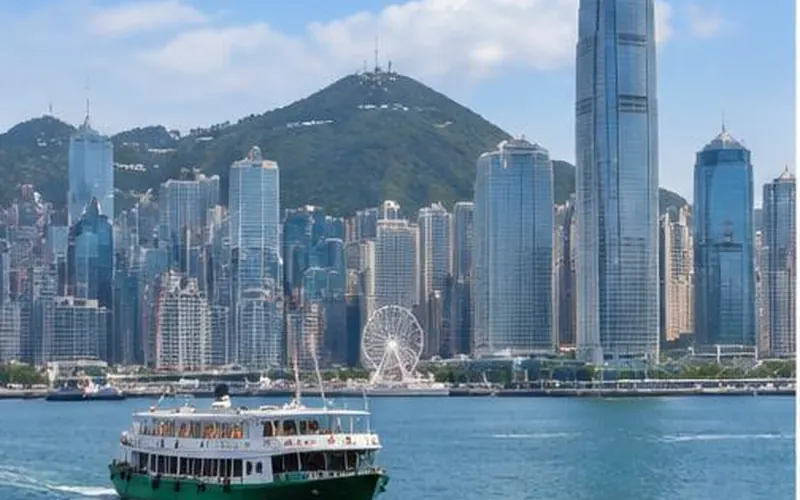 Victoria Harbour and Hong Kong waterfront, Hong Kong SAR