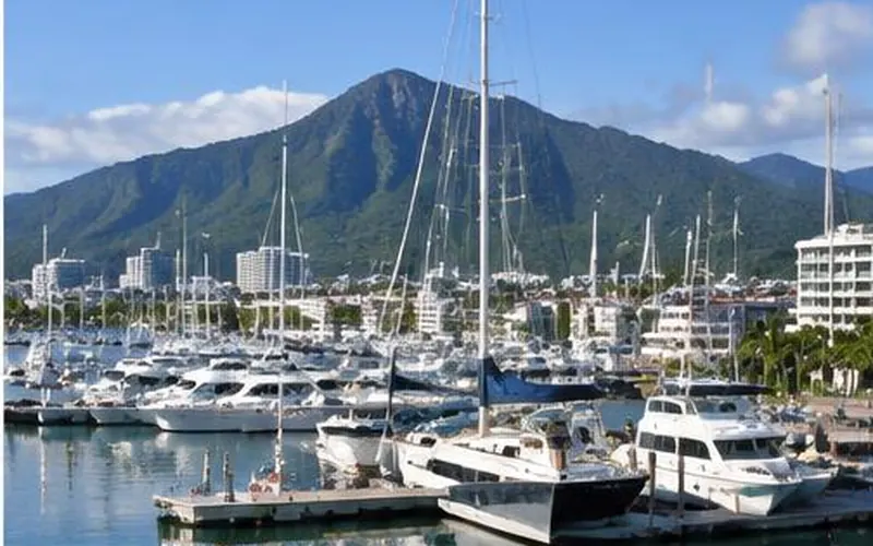 Marlin Marina and Cairns waterfront, Australia