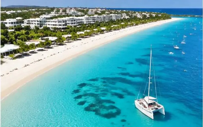 Turtle Cove and Providenciales waterfront, Turks & Caicos