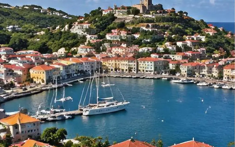 Port Louis Marina and Port Louis waterfront, Grenada