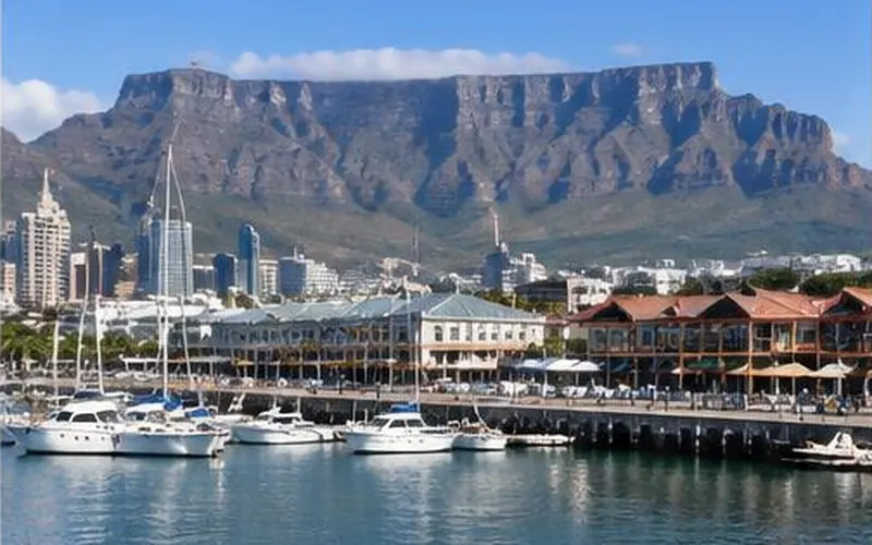 V&A Waterfront and Cape Town waterfront, South Africa