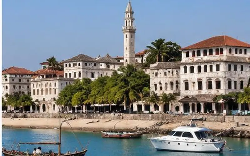 Stone Town and Zanzibar waterfront, Tanzania