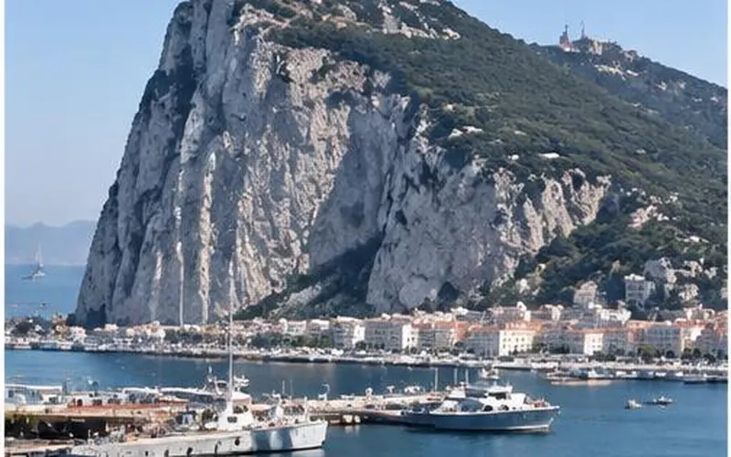 Ocean Village Marina and Gibraltar waterfront, Gibraltar